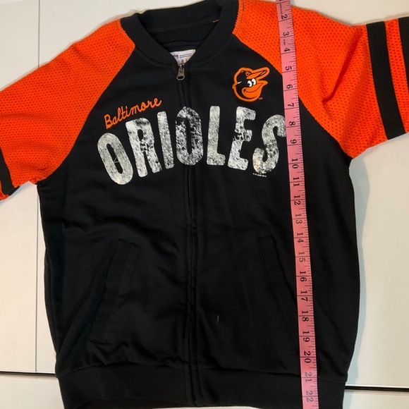 Authentic Baltimore Orioles Men’s Zippered Sweater - Size S - NWT - Picture 4 of 11